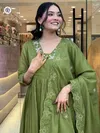 KF 3010 Kalaai Bitalian Kurti With Bottom Dupatta Wholesale Market In Surat